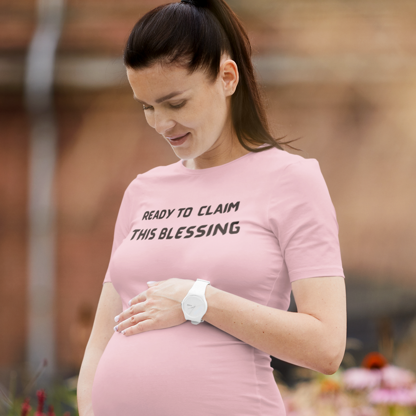 READY TO CLAIM THIS BLESSINF UNISEX INSPIRATIONAL WORDS T SHIRT