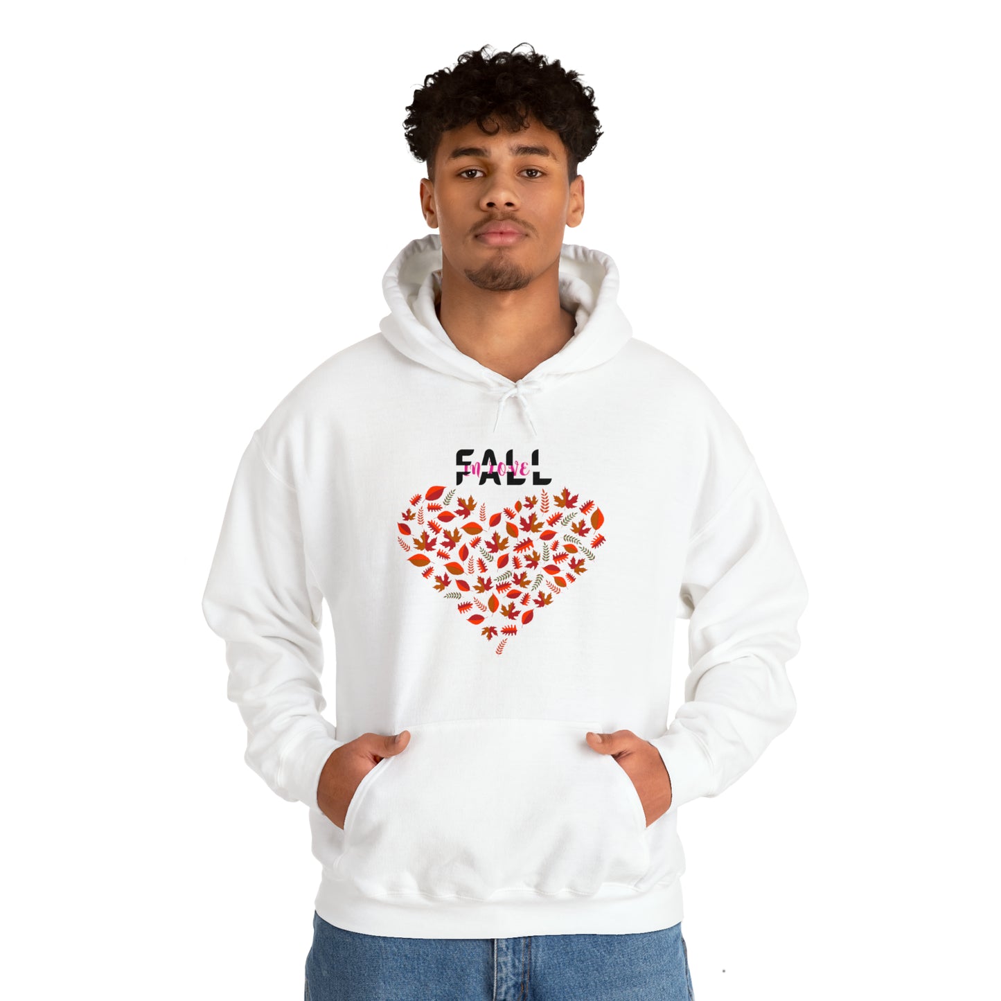 FALL IN LOVE FALL THEME UNISEX HOODIE GIFT