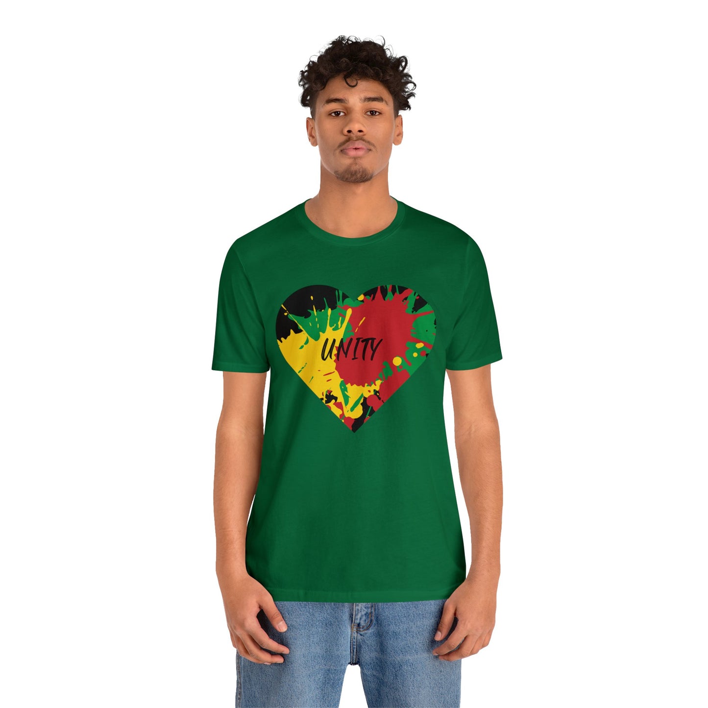 SPLASH ART UNITY  ROOTS MESSAGE CREWNECK TEE SHIRT GIFT