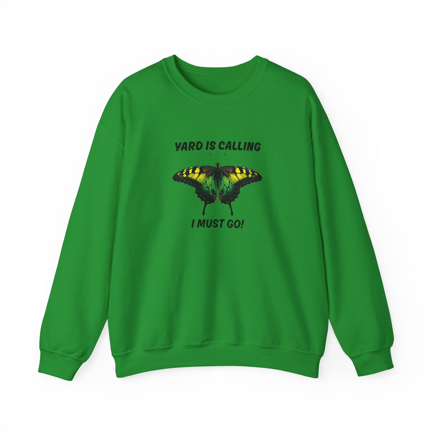 Yard Is Calling Jamaican Monarch Butterfly  Crewneck