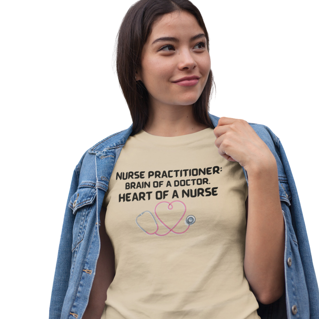 SHORT SLEEVE NURSES TEE SHIRTS GIFTS FOR NURSE PRACTITIONER