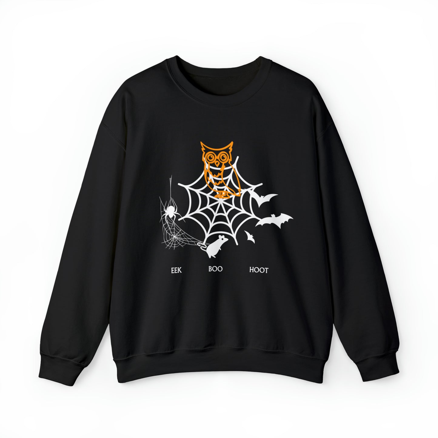 EEK BOO HOOT HALLOWEEN SWEATSHIRT GIFT