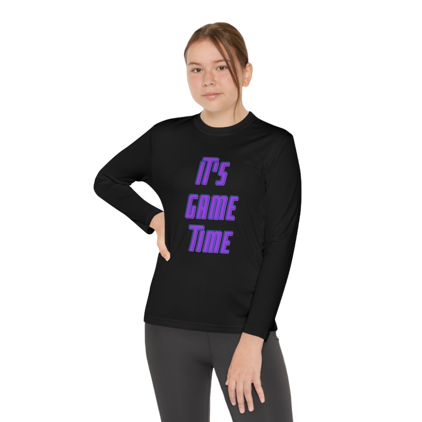 YOUTH GAME ON LONG SLEEVE TEE SHIRT