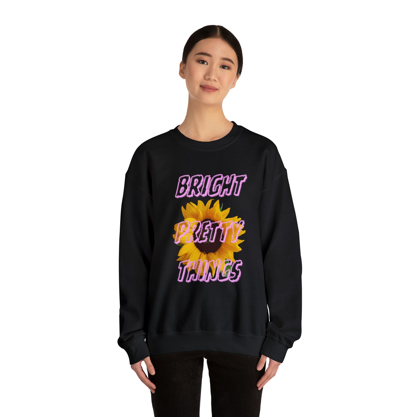 Bright Pretty Things Sunflower Design Sweatshirt Gift