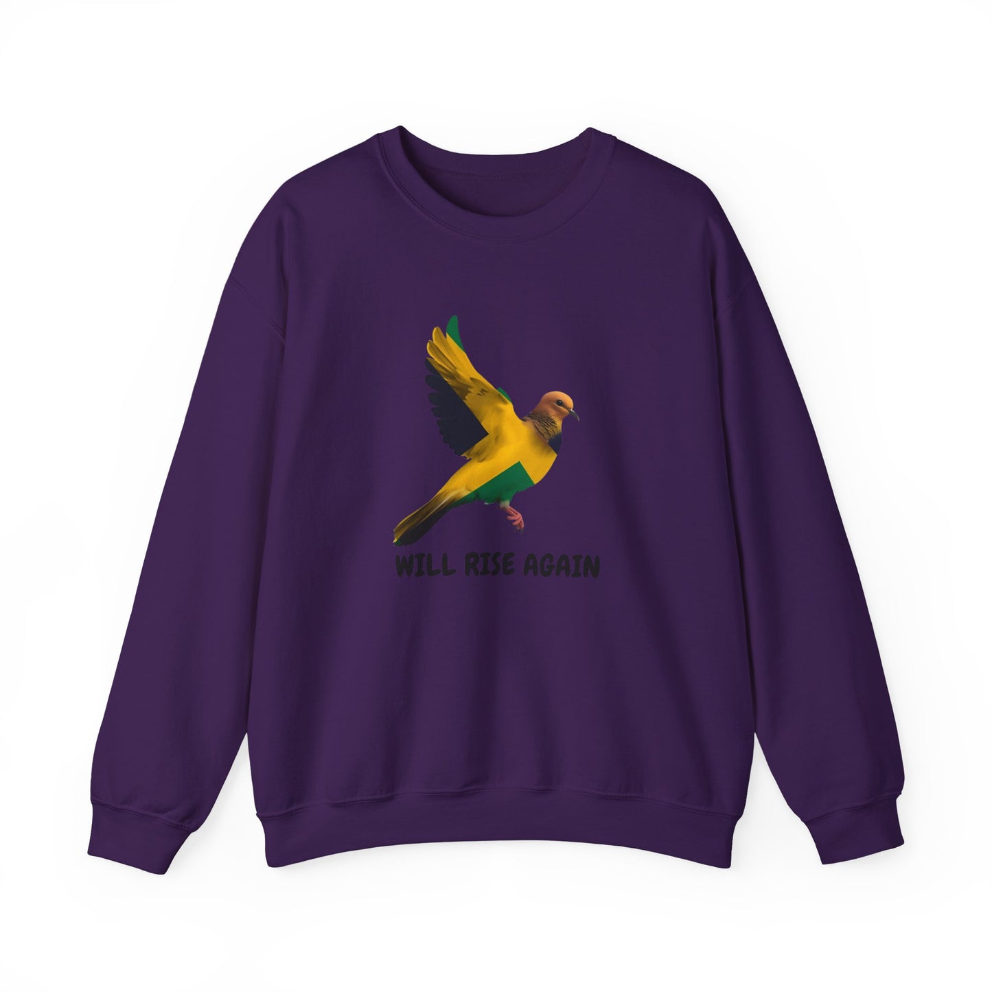 Will Rise Again Flying Bird Inspirational Pullover