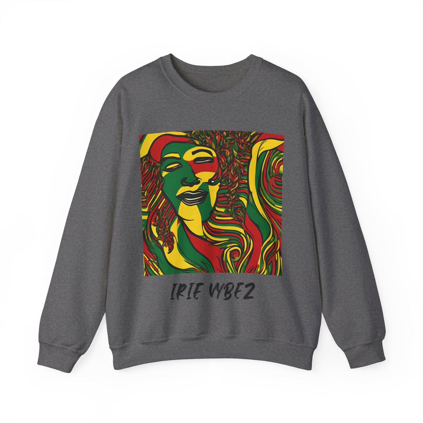 IRIE VYBEZ ABSTRACT ART SWEATSHIRT GIFT