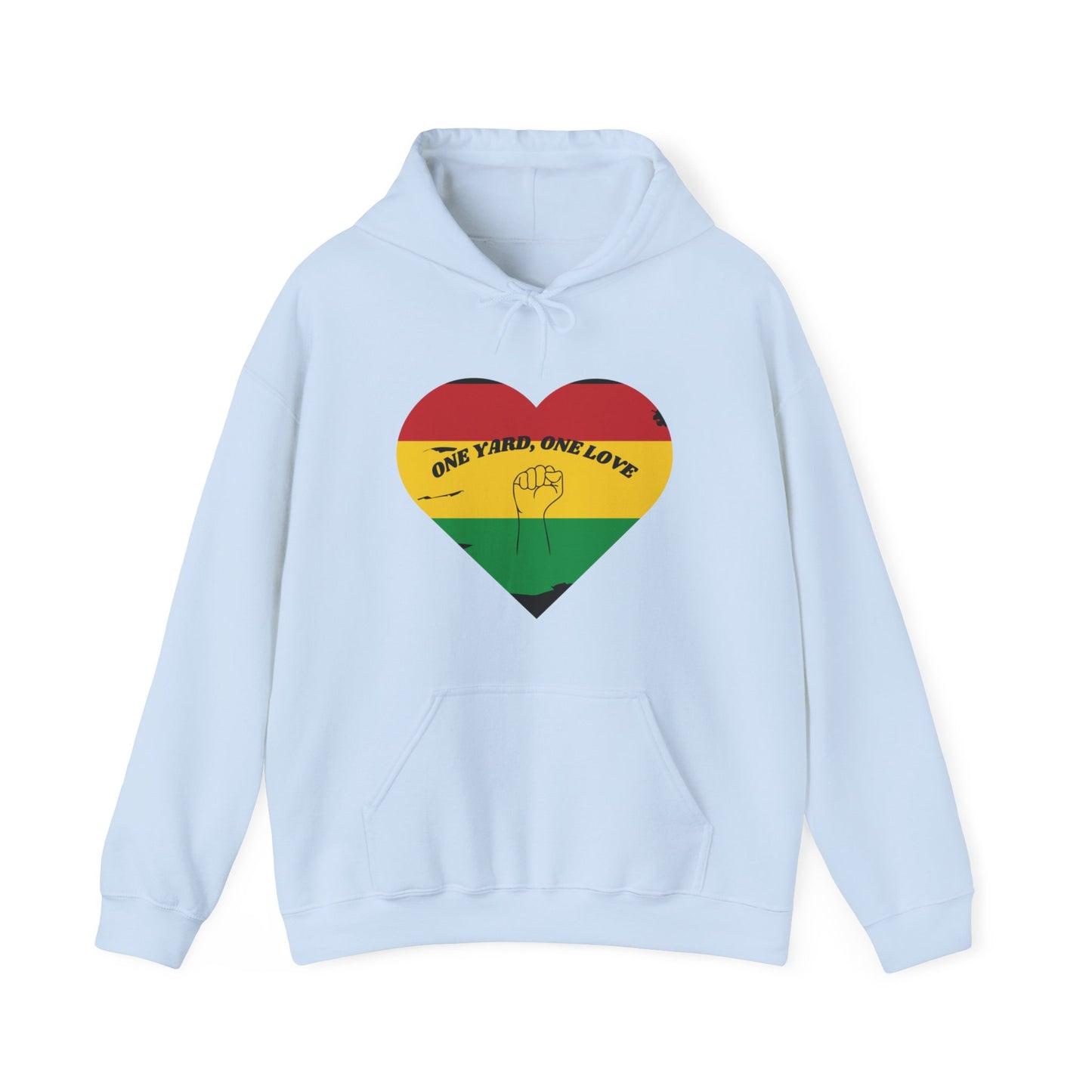 ONE YARD ONE LOVE POWER HOODED SWEATSHIRT GIFT