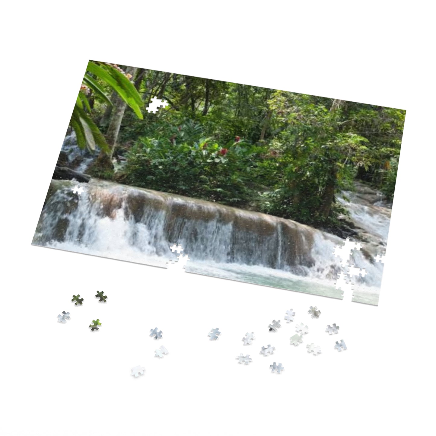 Caribbean Waterfall Jigsaw Puzzle