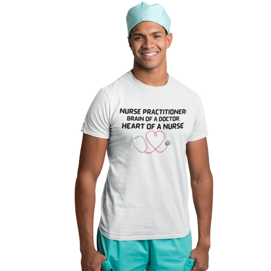 SHORT SLEEVE NURSES TEE SHIRTS GIFTS FOR NURSE PRACTITIONER