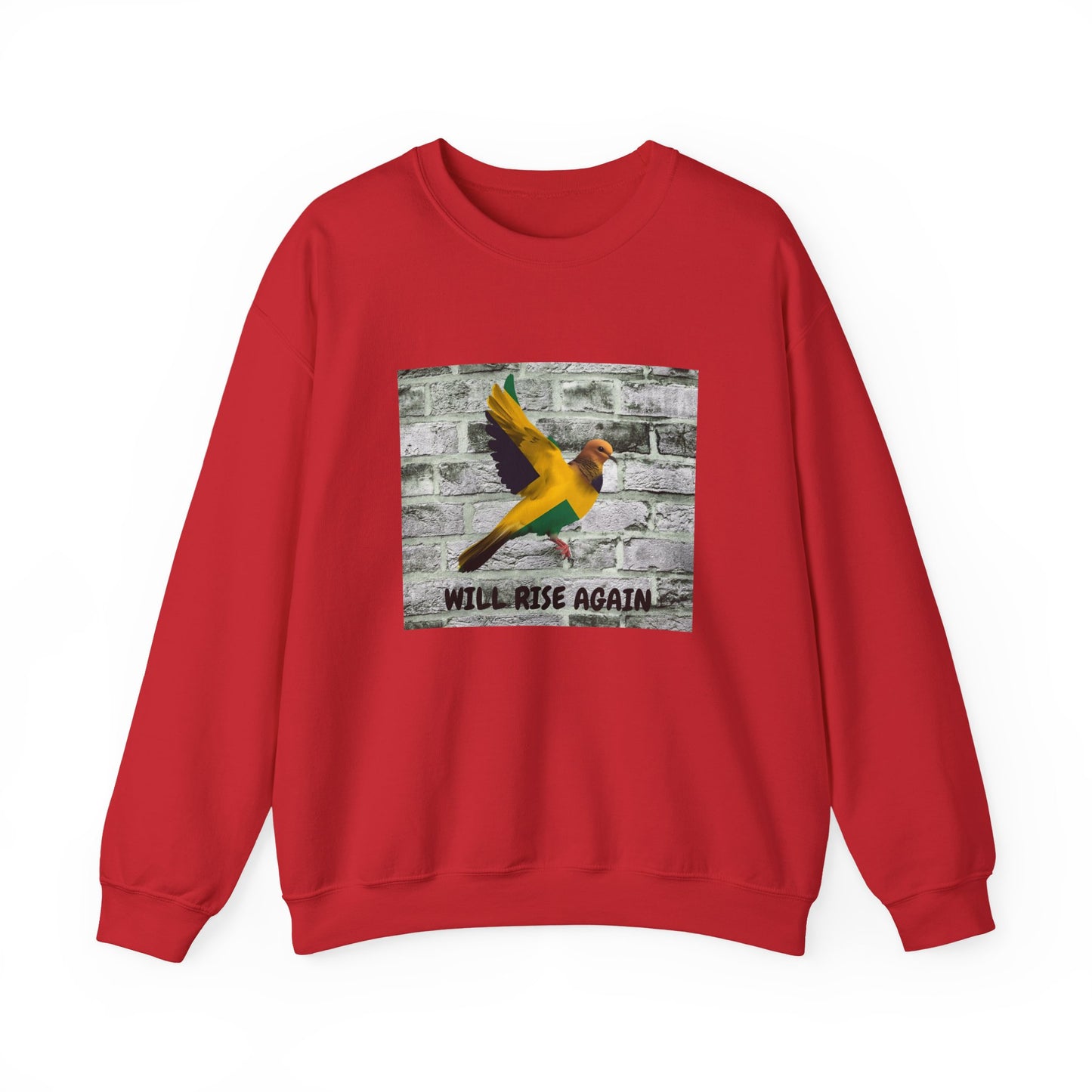 Will Rise Again Jamaica Bird Sweatshirt ED