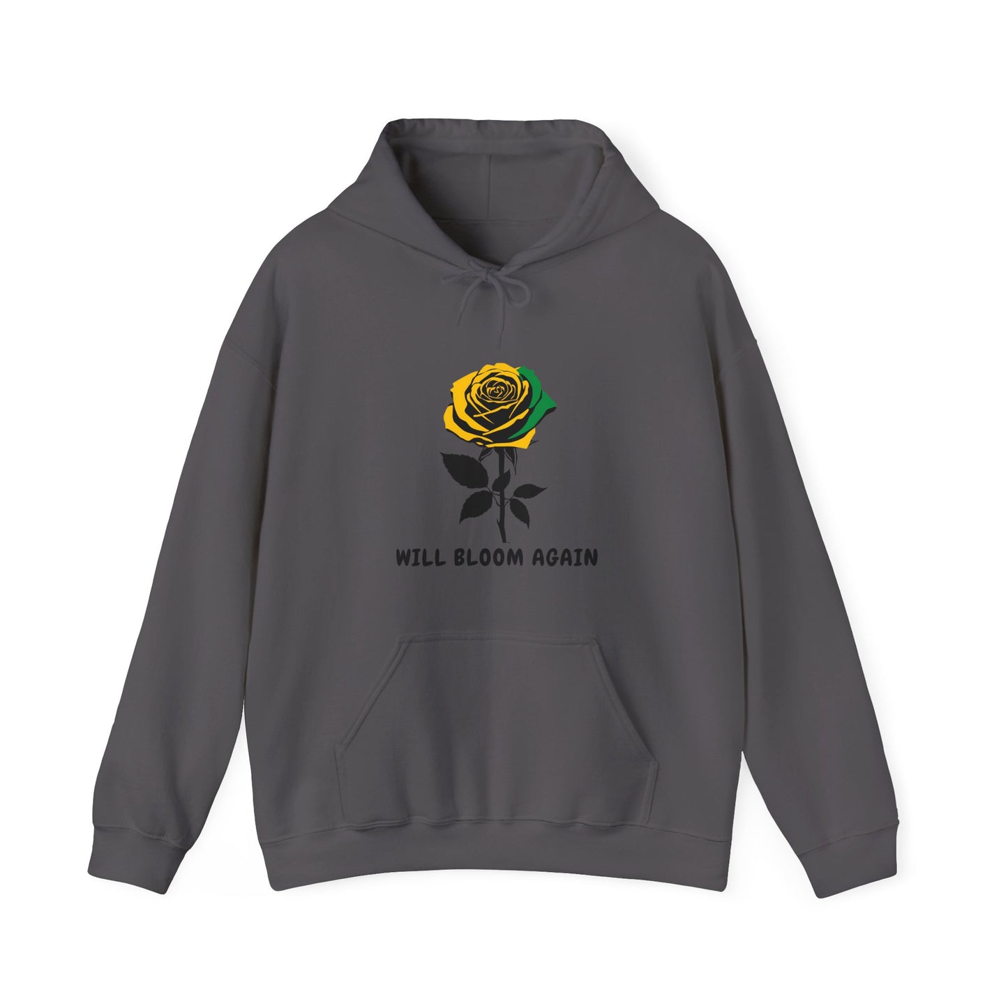 Will Bloom Again Jamaica Rose Resilience Hoodie