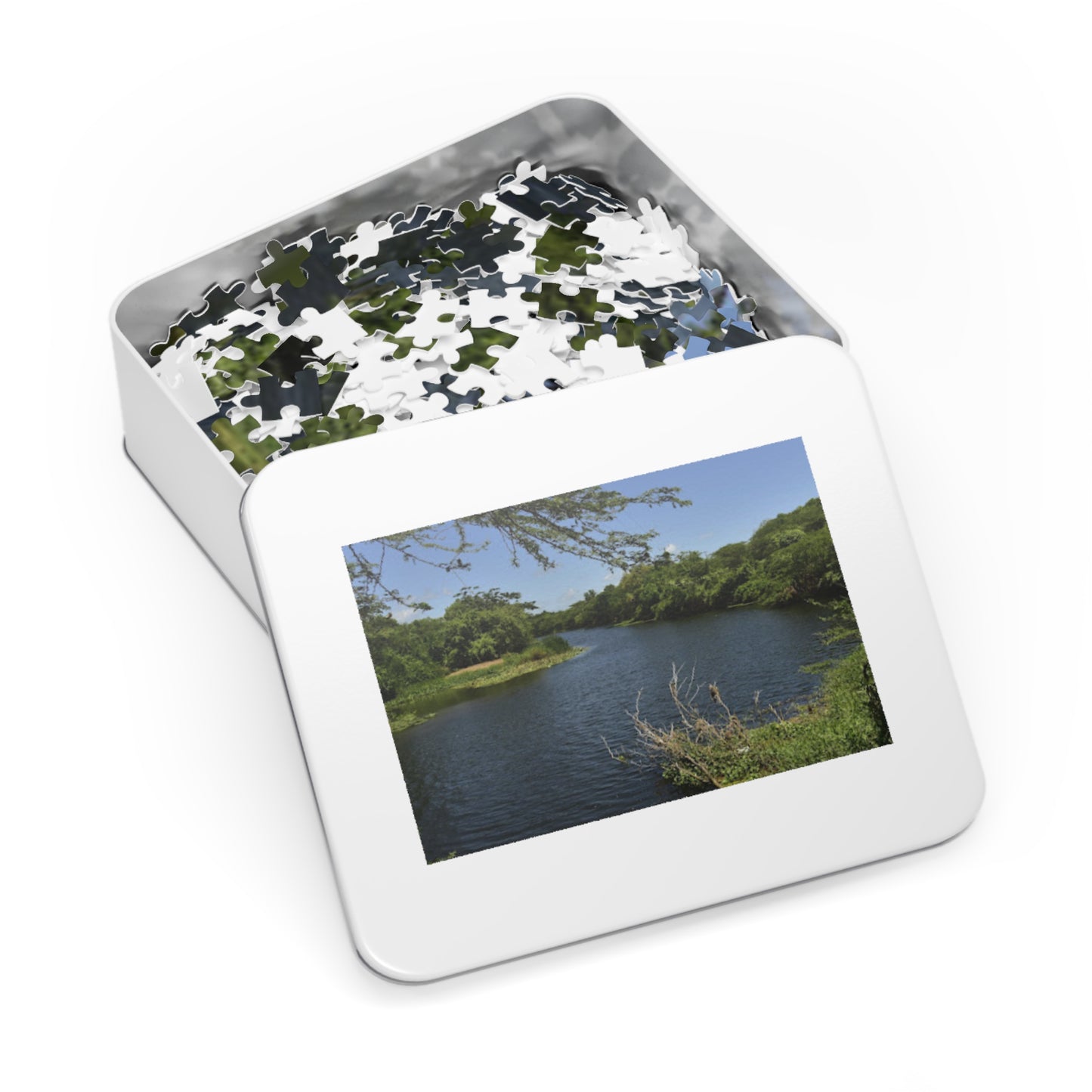 Milk River Jigsaw Puzzle with Tin Jamaica Nostalgia