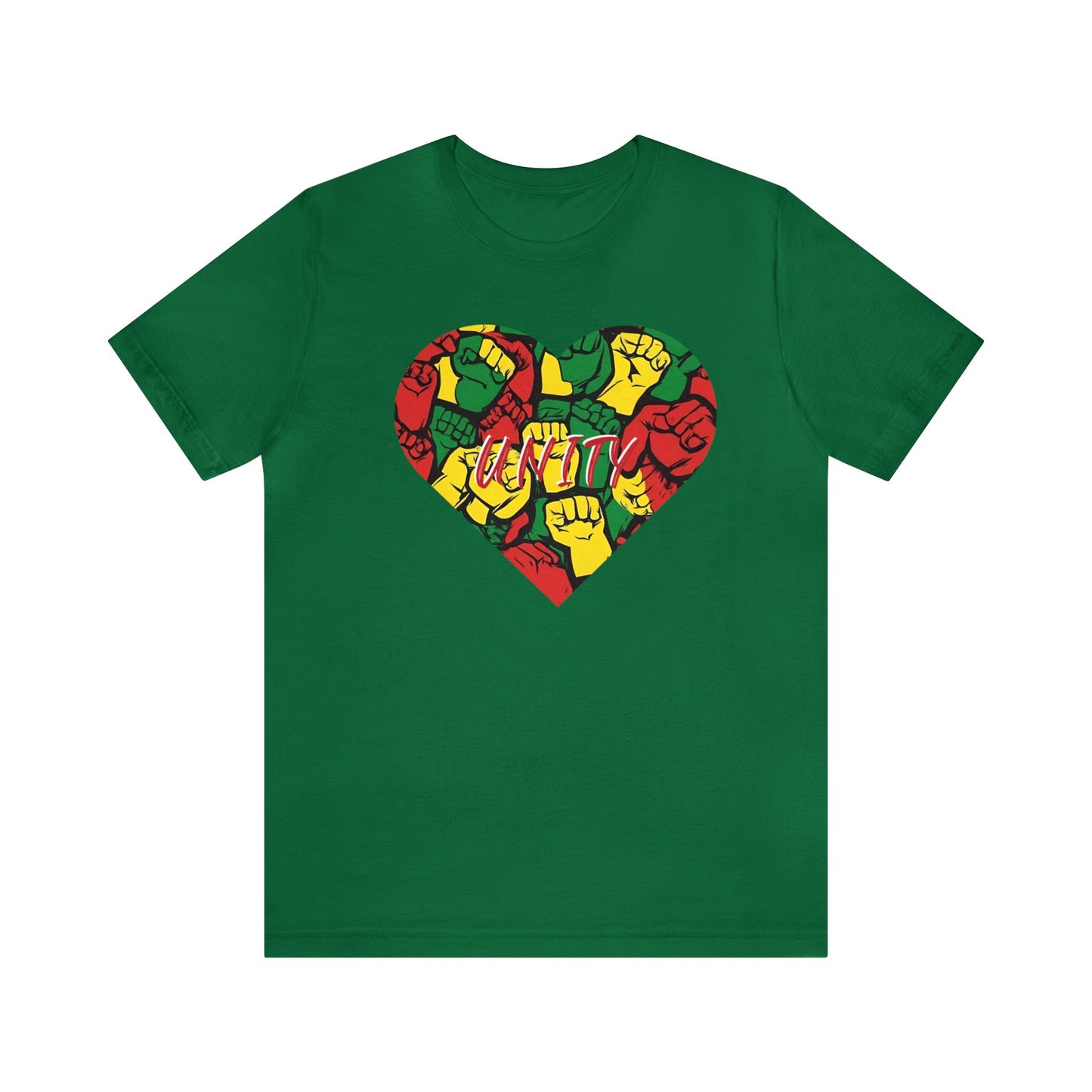 UNITY AND POWER REGGAE VYBE SHORT SLEEVE T SHIRT