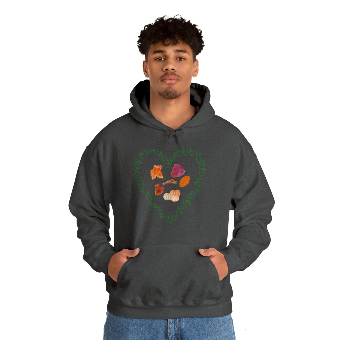 LOVE FALL HOODED SWEATSHIRT GIFT