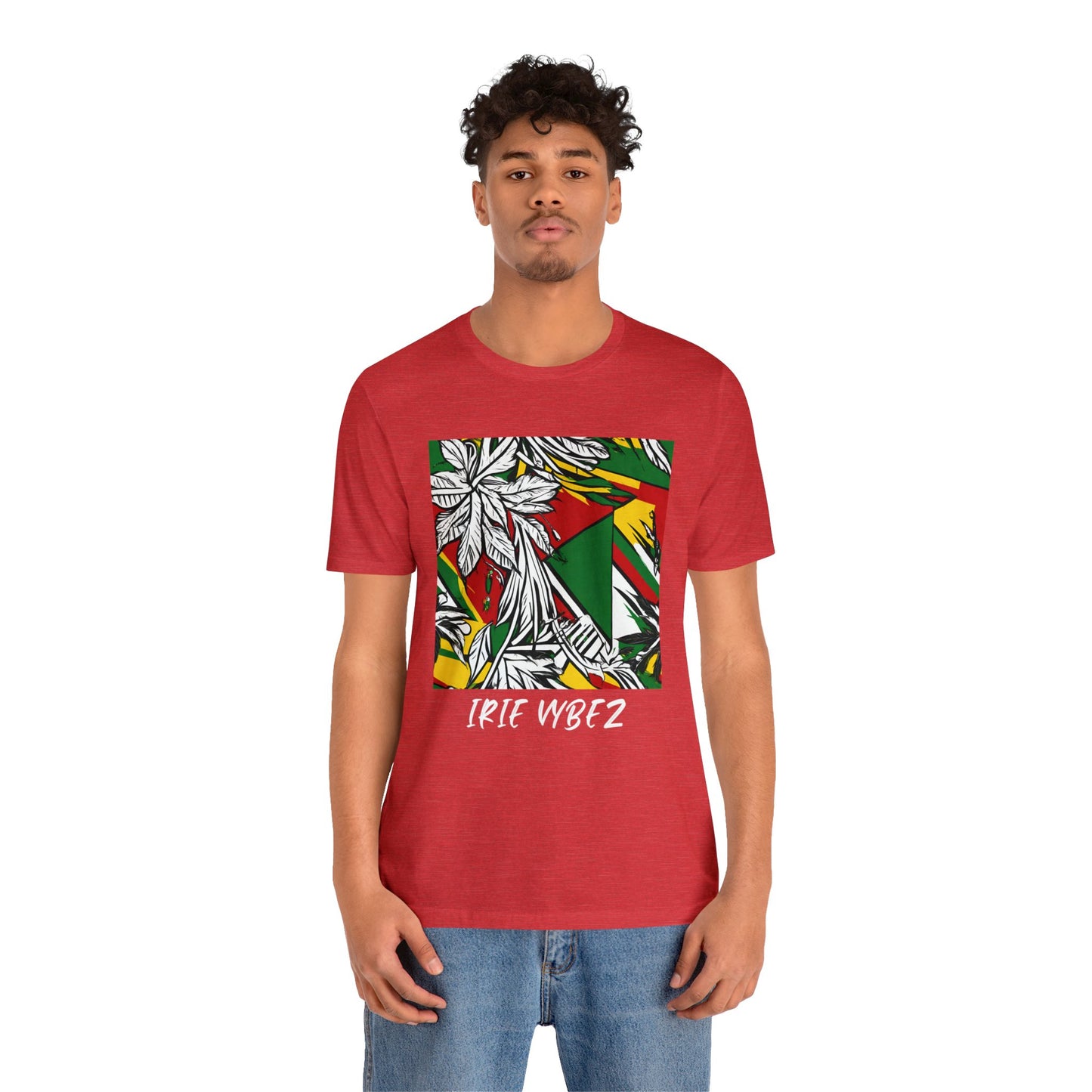 IRIE VYBEZ GRAPHIC ART CREWNECK T SHIRT GIFT