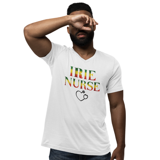 IRIE NURSE V NECK UNISEX  NURSE T SHIRT GIFT