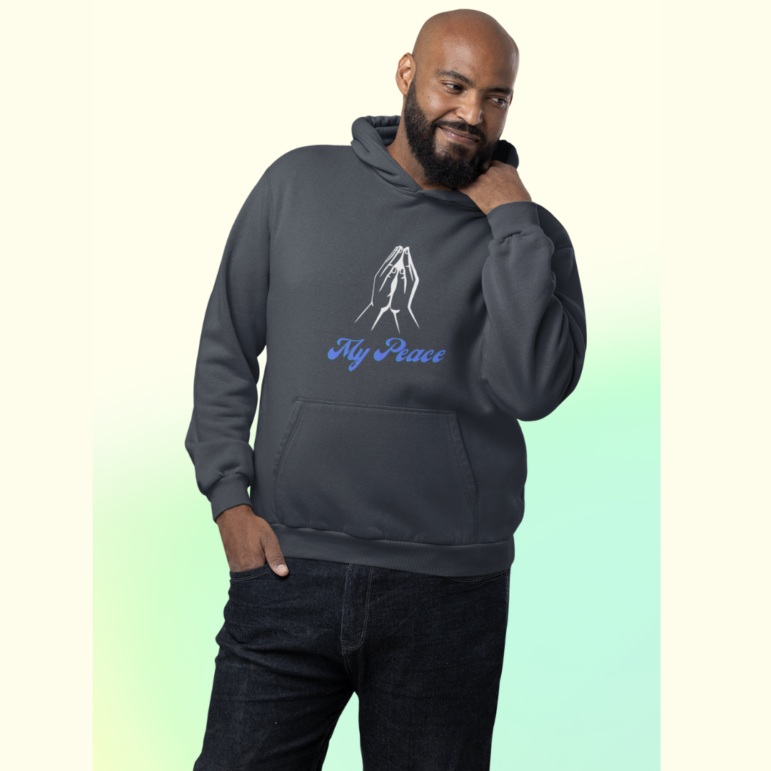 Praying Hands Design Hooded Sweatshirt Gift