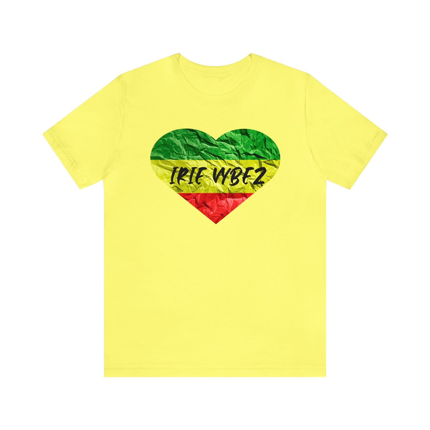 IRIE VYBEZ ROOTS COLOR CREWNECK T SHIRT