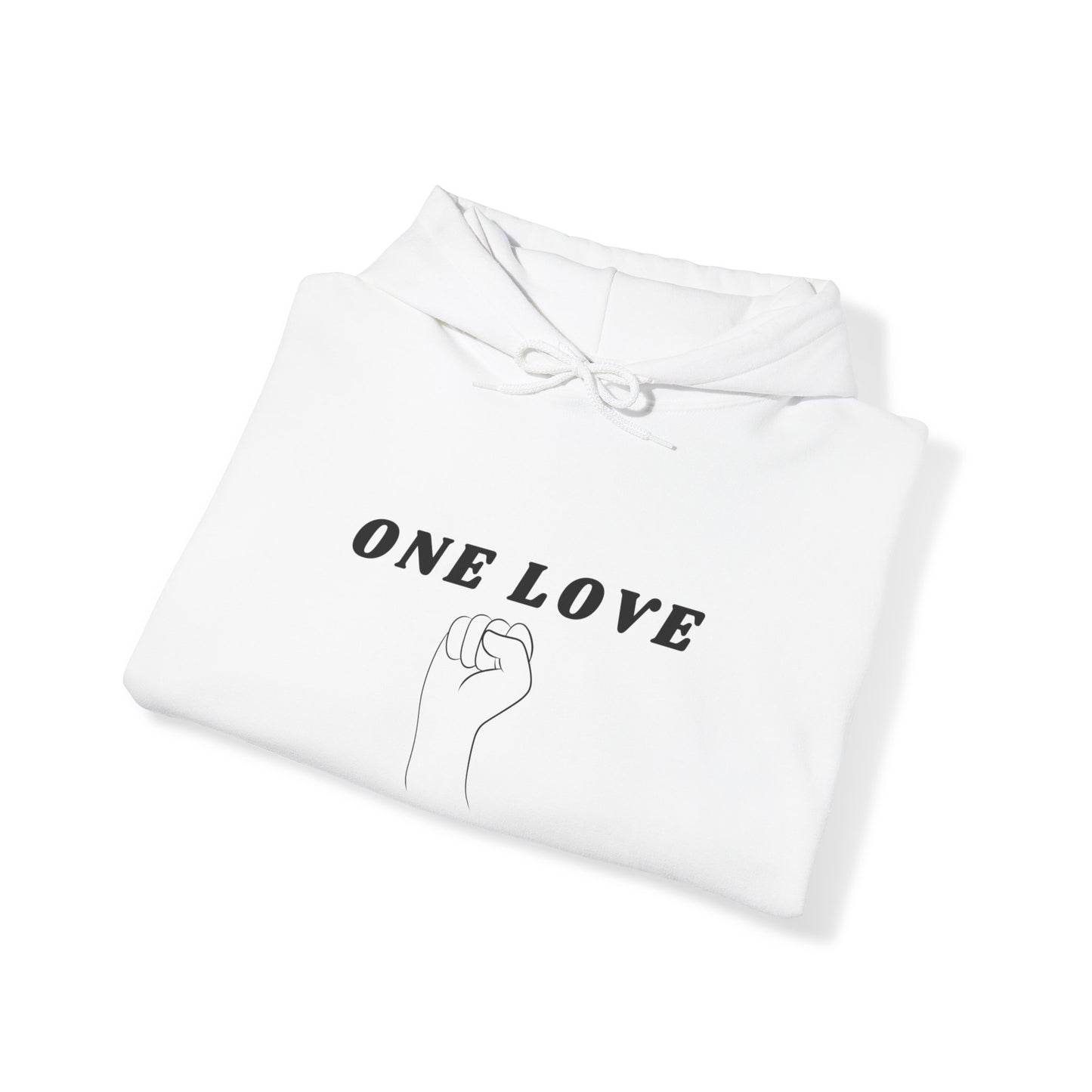 ONE LOVE SOLIDARITY HOODED  SWEATSHIRT GIFT