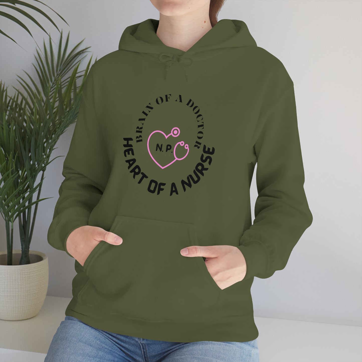 HOODED SWEATSHIRT FOR NURSE PRACTITIONER