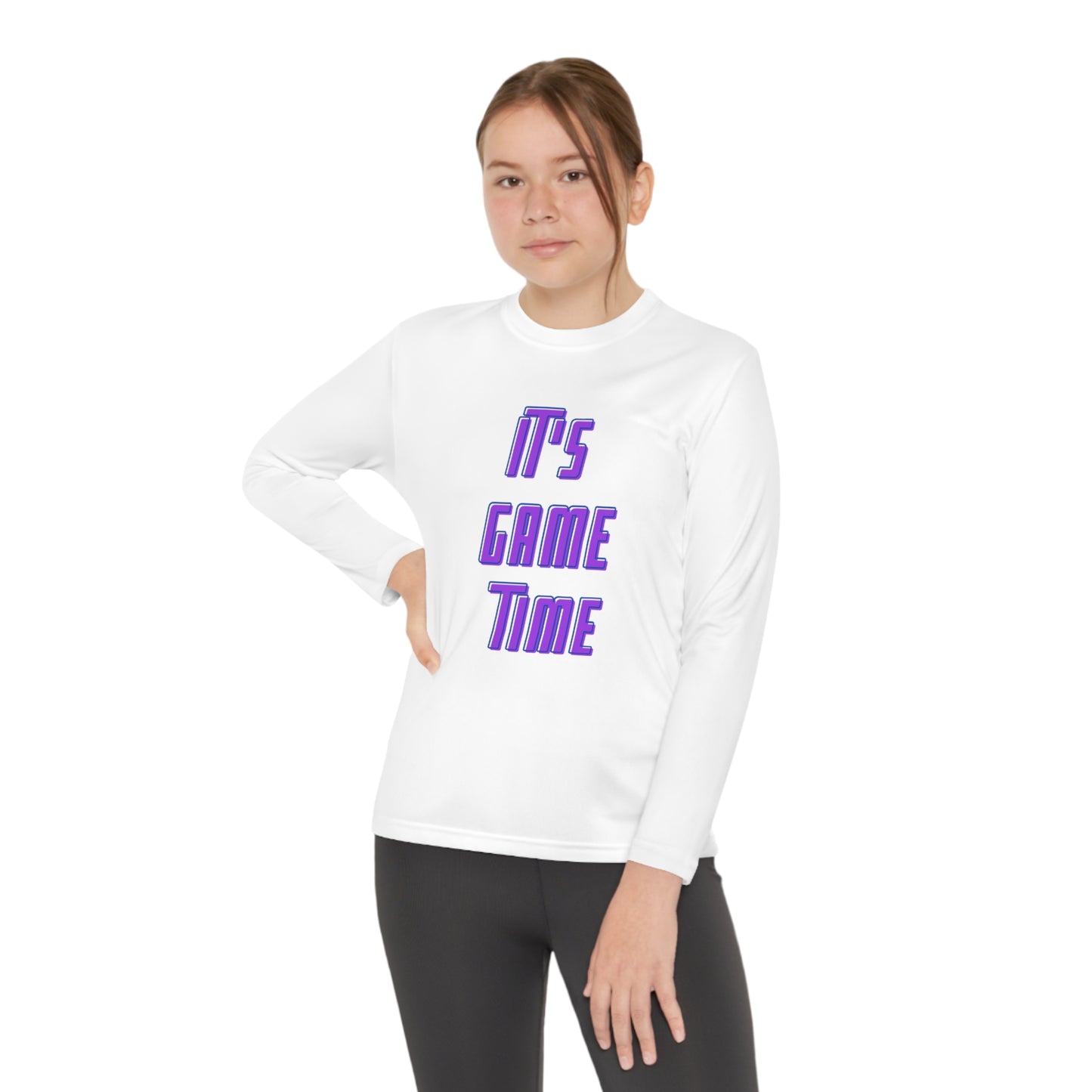 YOUTH GAME ON LONG SLEEVE TEE SHIRT