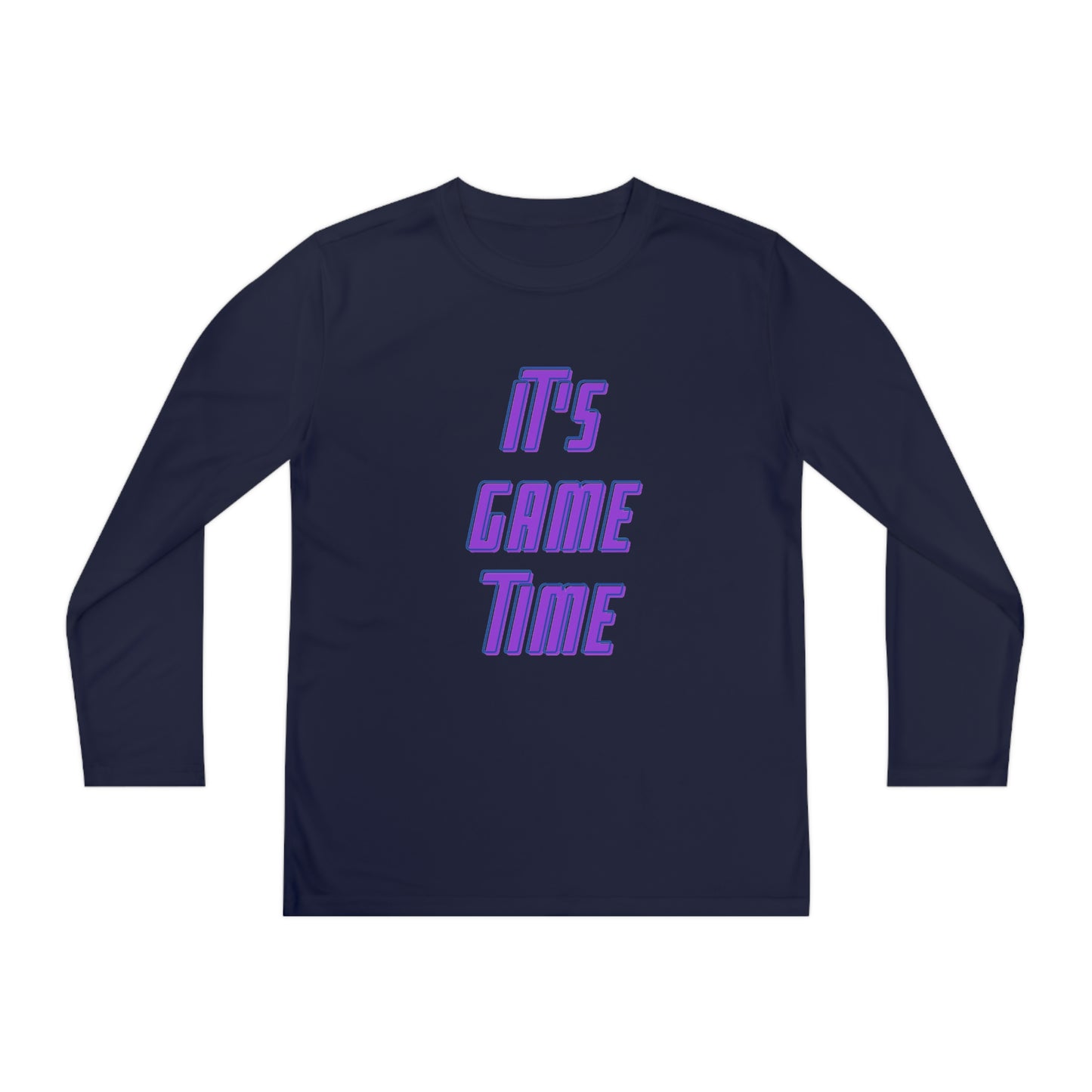 YOUTH GAME ON LONG SLEEVE TEE SHIRT