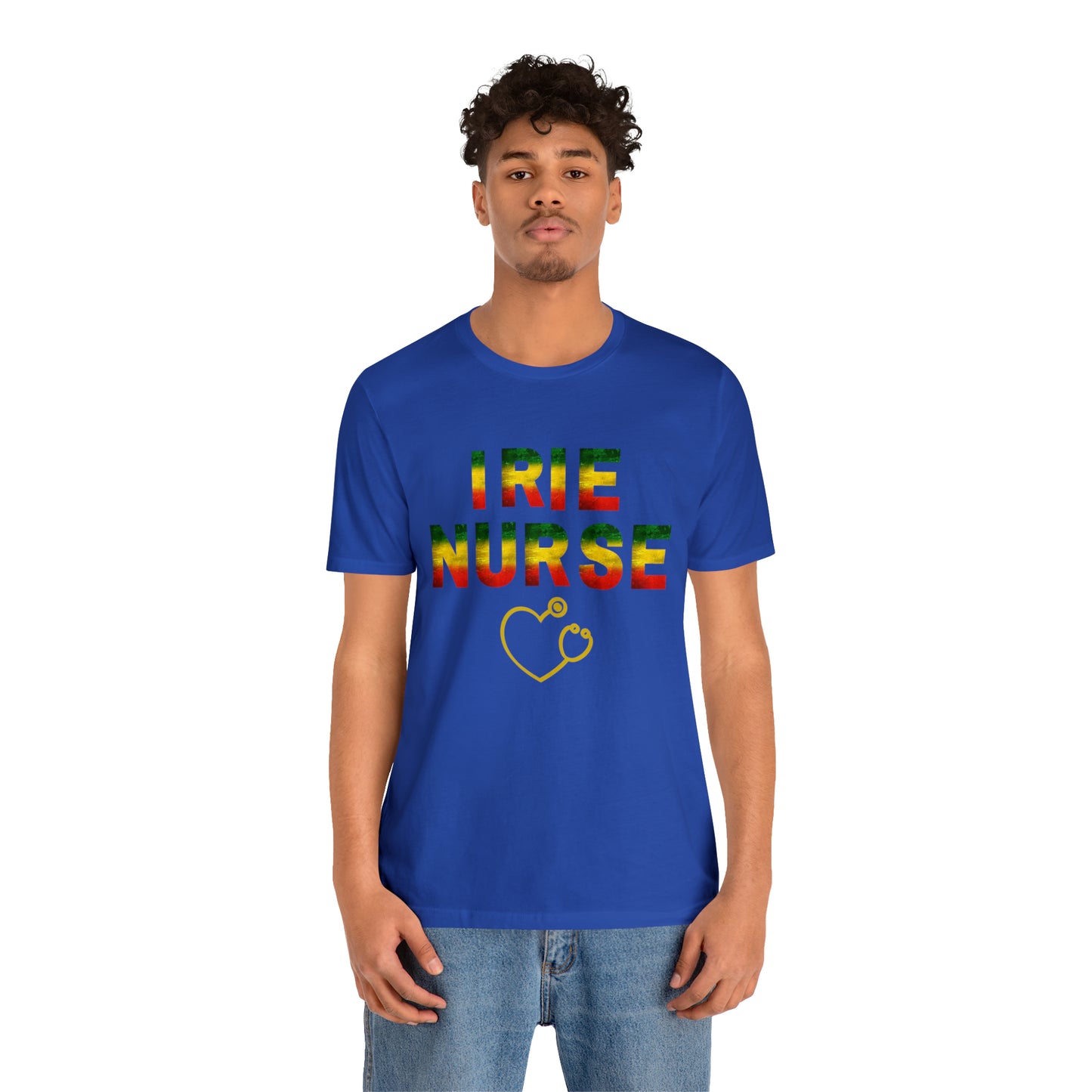 UNISEX SHORT SLEEVE IRIE NURSE T SHIRT GIFT