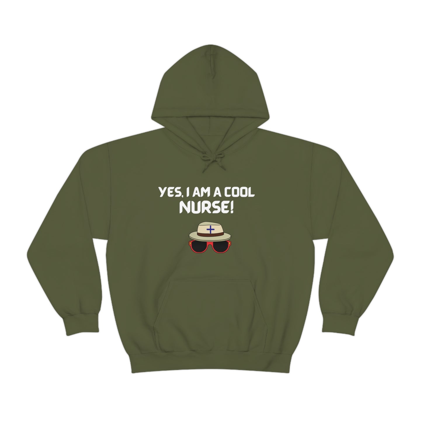 COOL NURSE SATATEMENT HOODIE GIFT