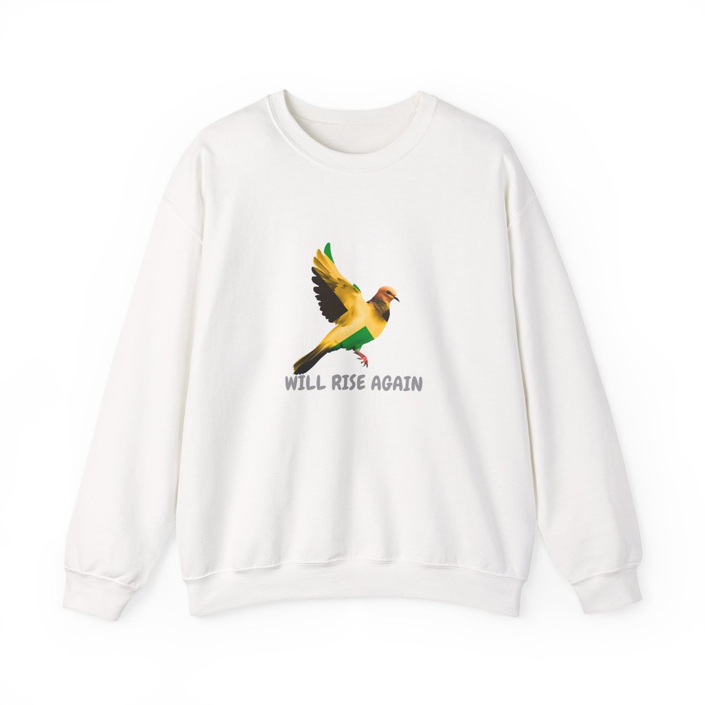 Will Rise Again Inspirational Design Crewneck Sweatshirt