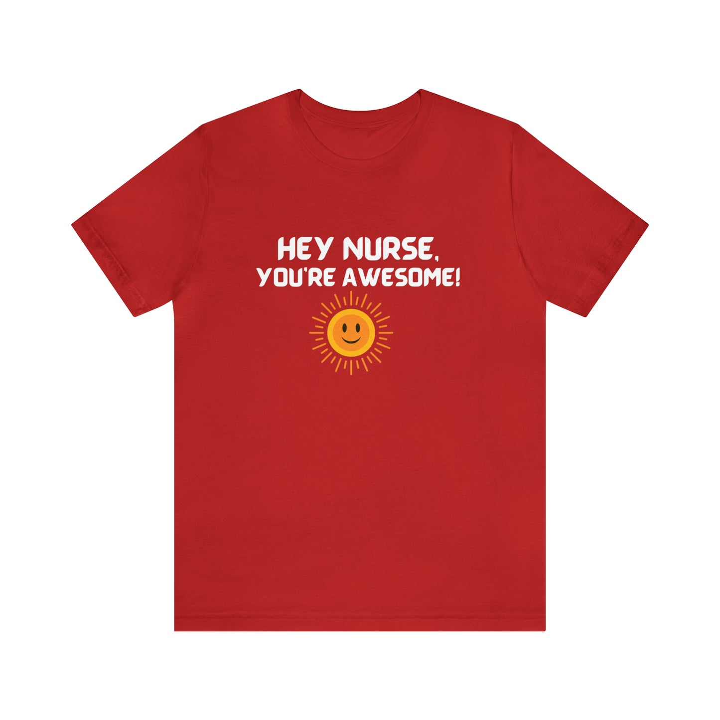 AWESOME NURSE CREWNECK TEE SHIRT GIFT