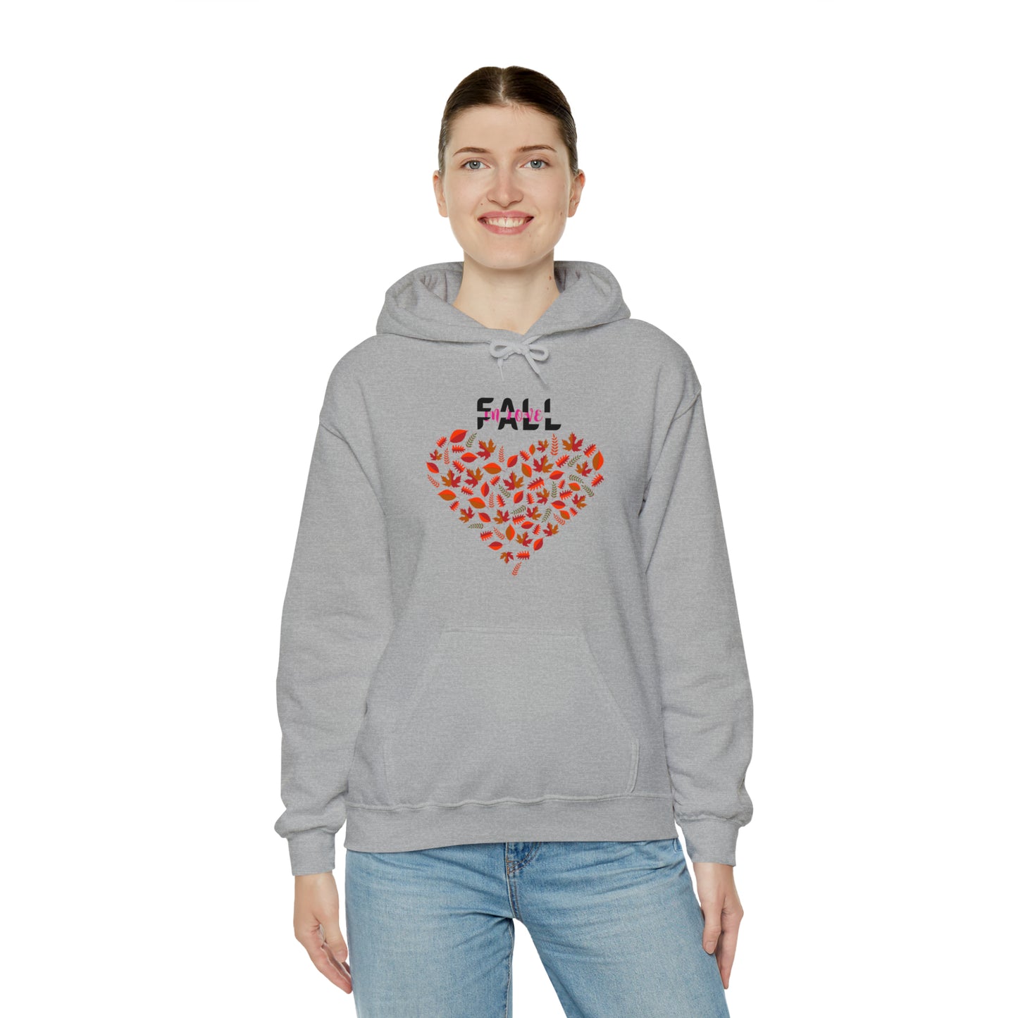 FALL IN LOVE FALL THEME UNISEX HOODIE GIFT