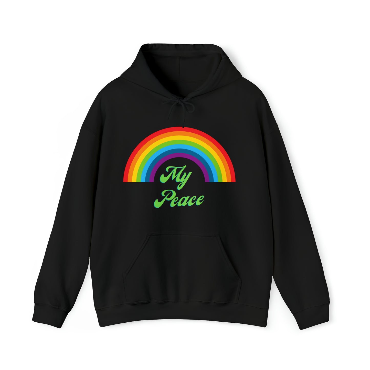 Rainbow Design Unisex Hoodie Gift