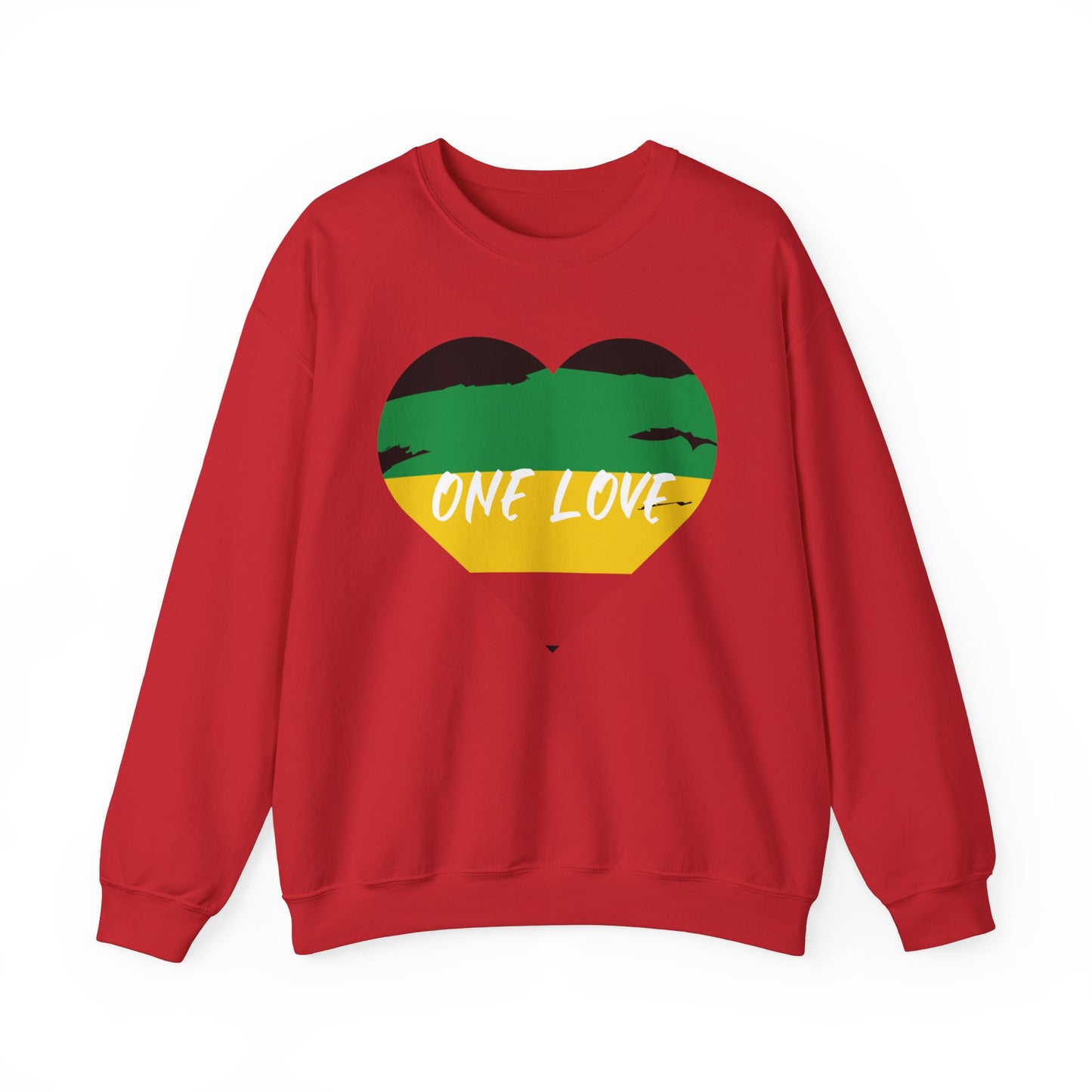 ONE LOVE HEART CREWNECK SWEATSHIRT GIFT