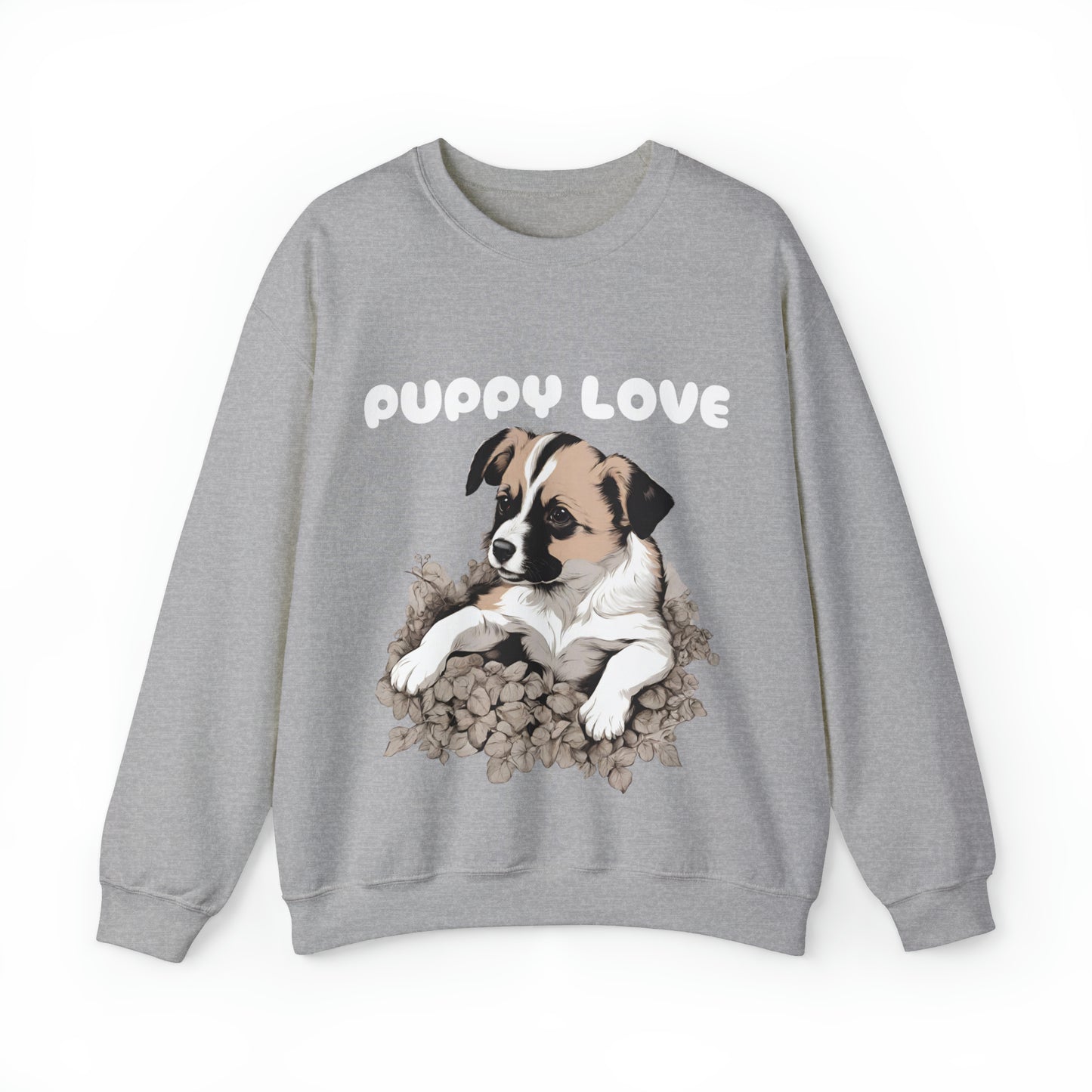 Puppy Love Puppy Pic Crewneck sweatshirt Gift