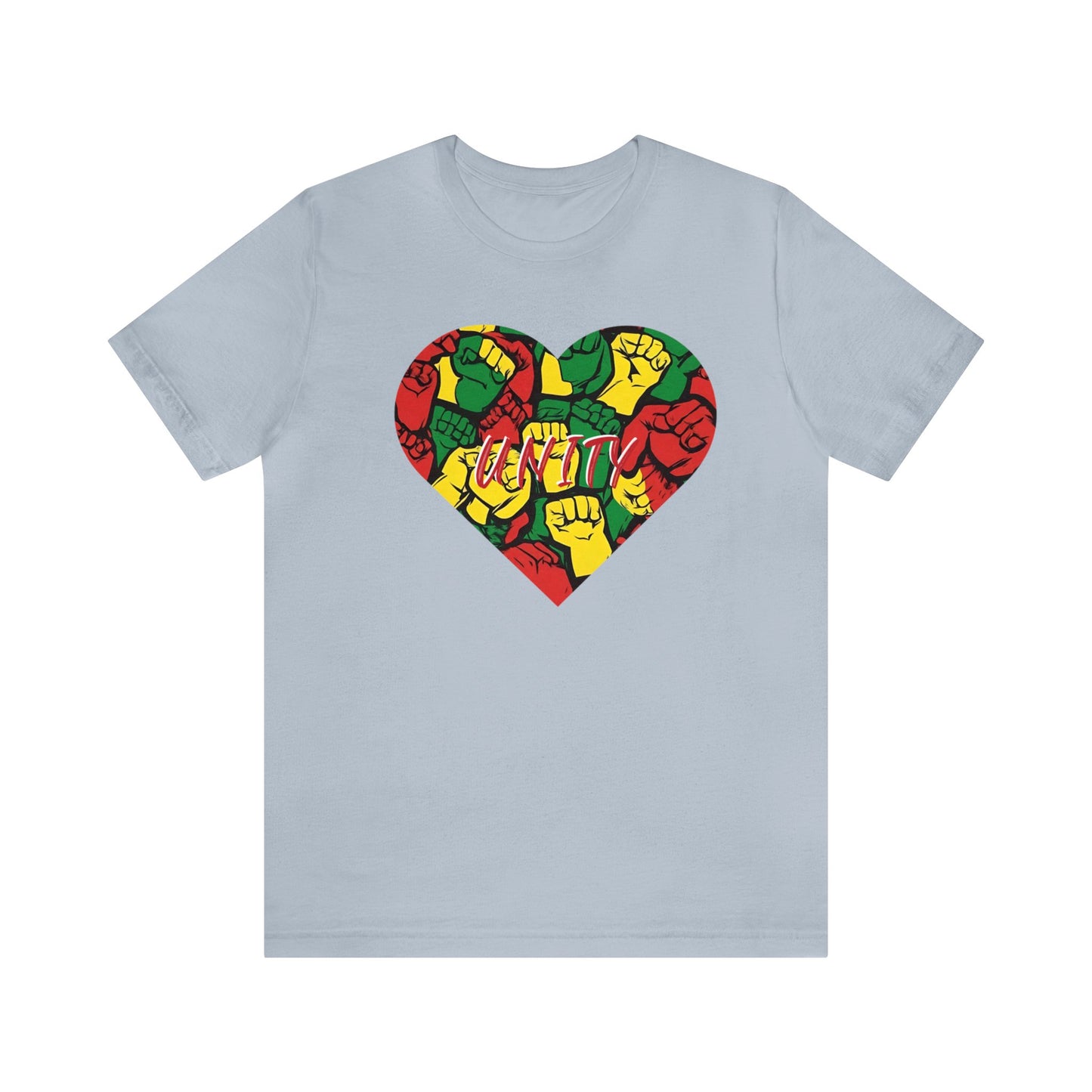 UNITY AND POWER REGGAE VYBE SHORT SLEEVE T SHIRT