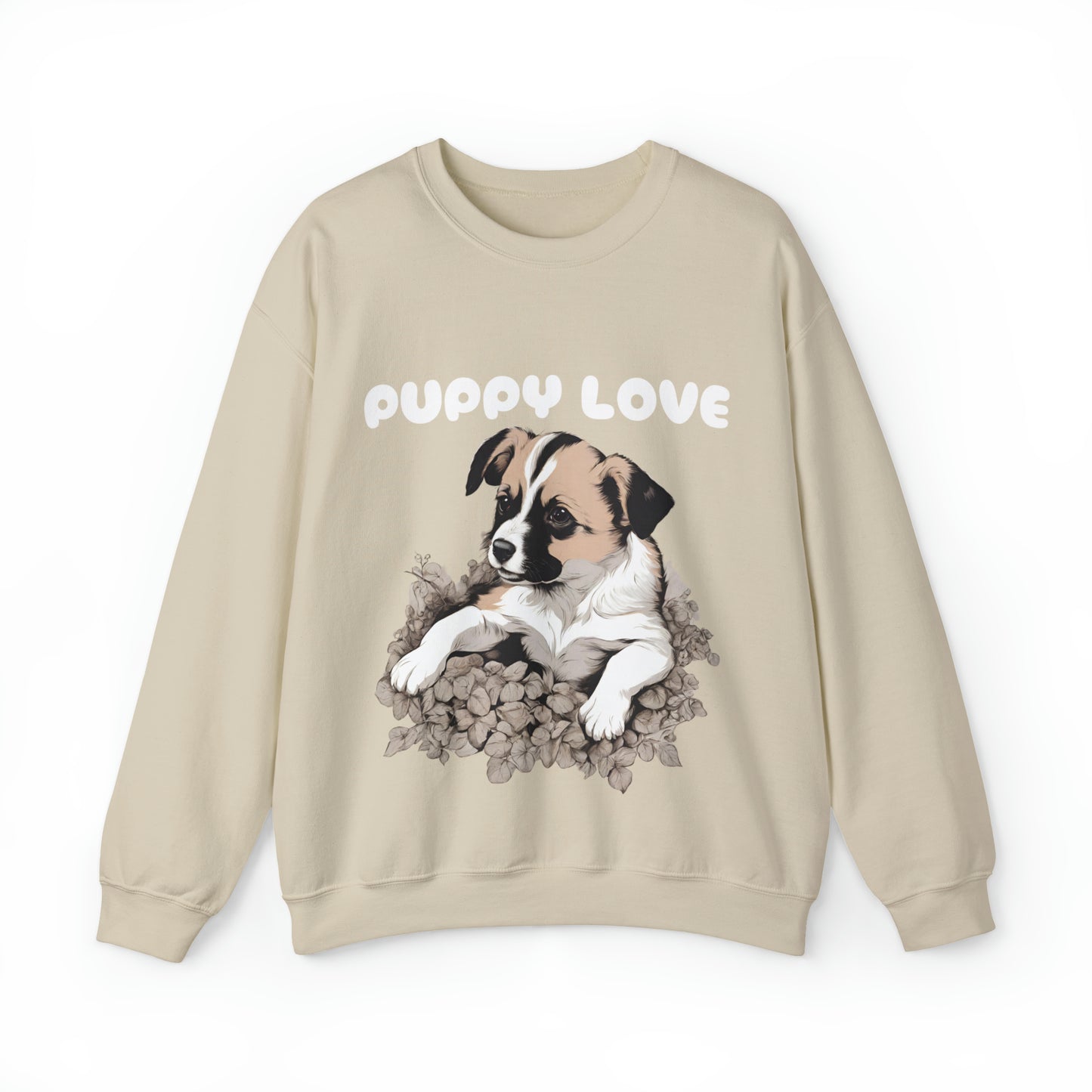 Puppy Love Puppy Pic Crewneck sweatshirt Gift