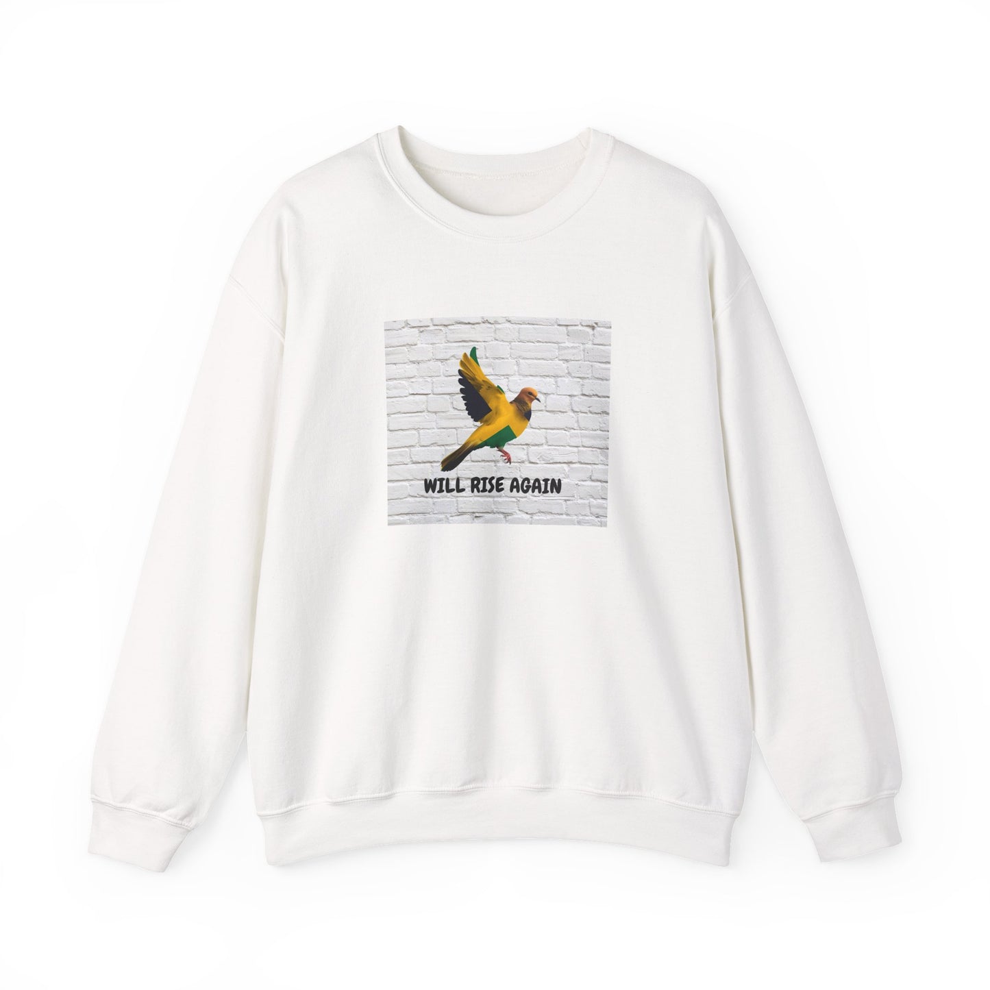 Will Rise Again Help Jamaica  Crewneck Sweatshirt