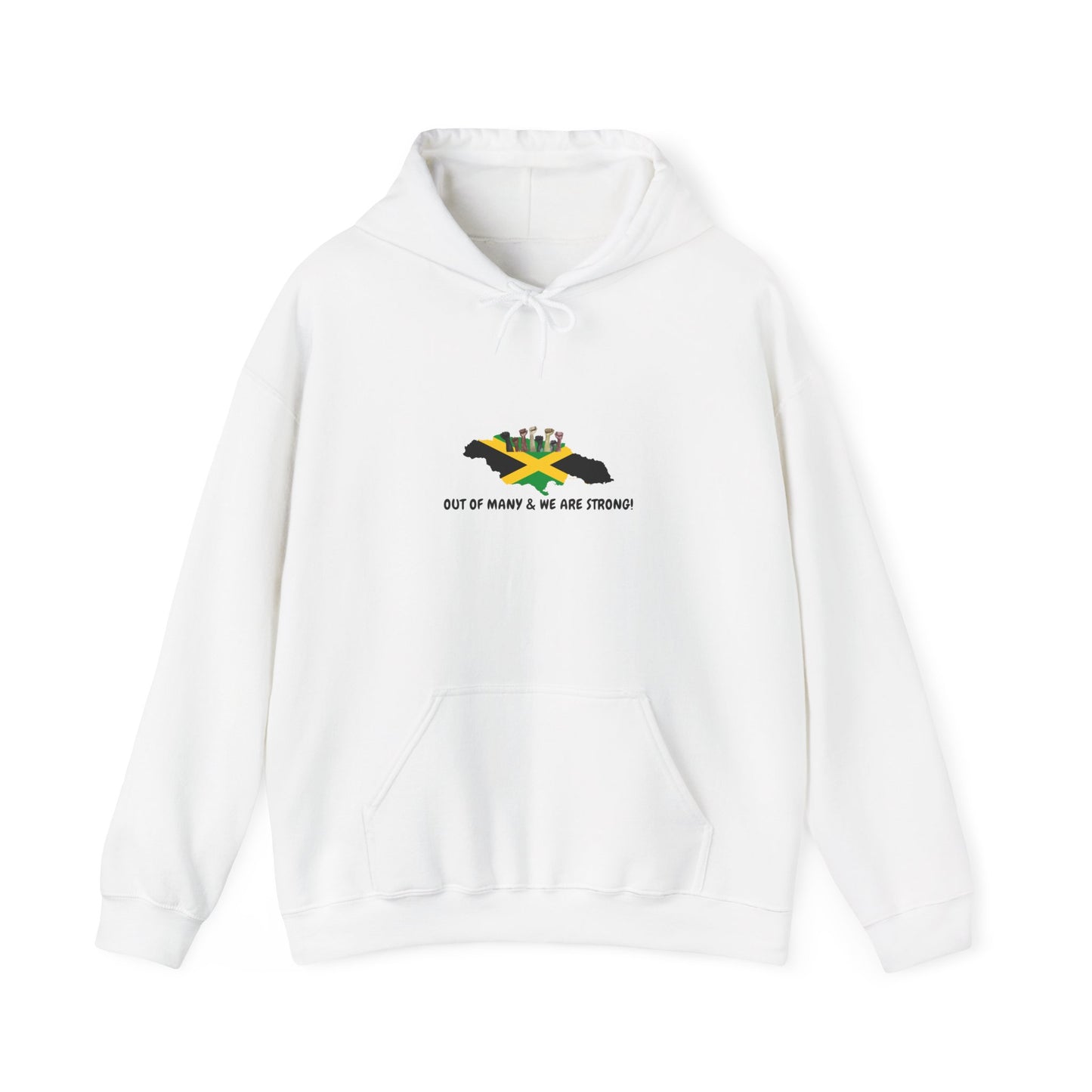 Jamaica Pride Hoodie – "Out of Many, We Are Strong"