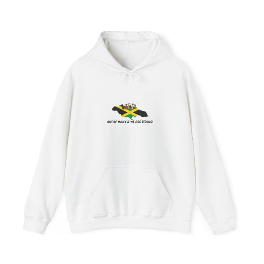 Jamaica Pride Hoodie – "Out of Many, We Are Strong"