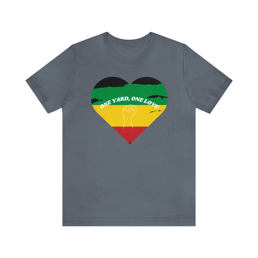 ONE YARD ONE LOVE BLACK CULTURE THEME CREWNECK T SHIRT GIFT