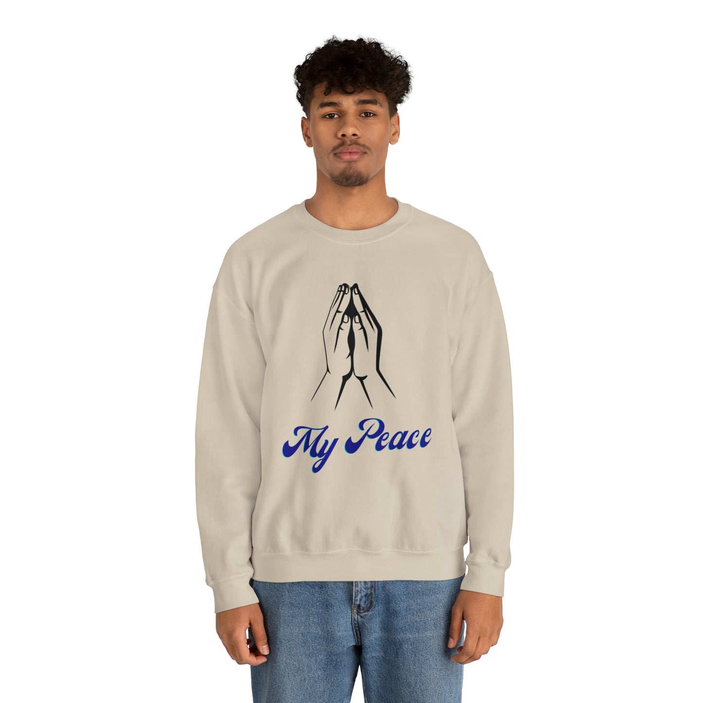 Praying Hands crewneck sweatshirt gift