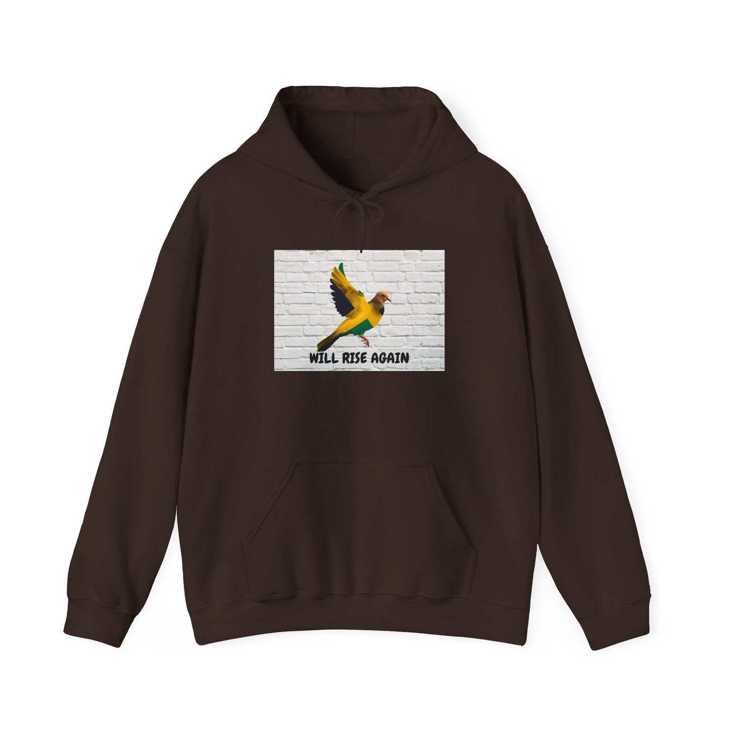 Will Rise Again Bird Graphic  Bird Pullover