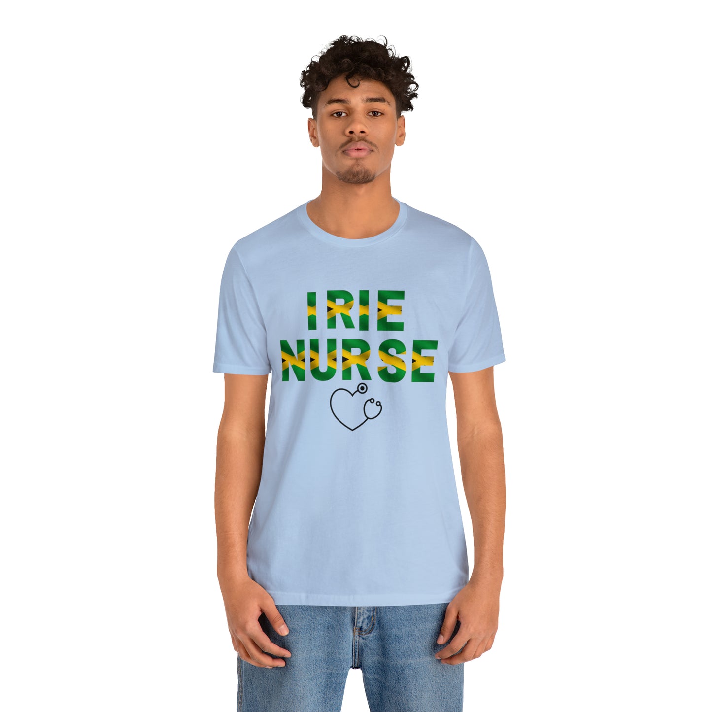 JAMAICAN NURSE IRIE NURSE CREWNECK T SHIRT GIFT