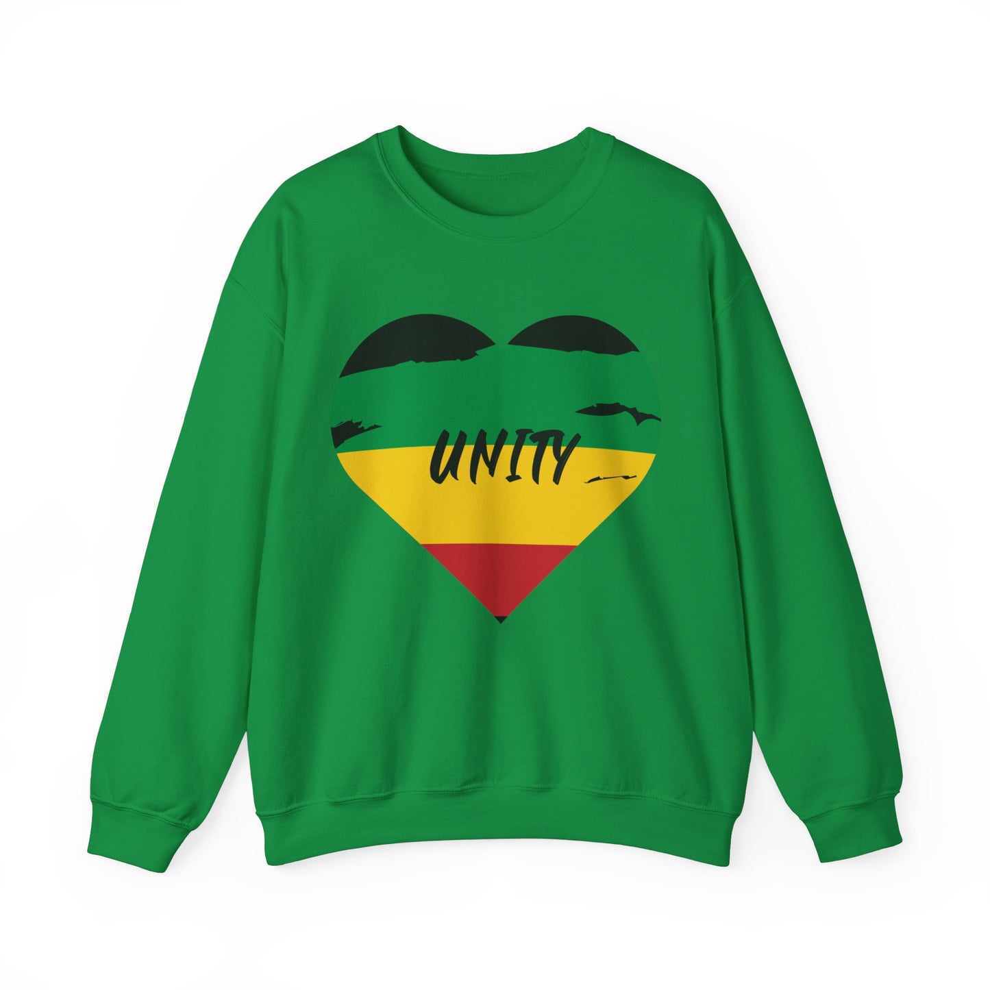 RASTAH UNITY HEART SWEATSHIRT