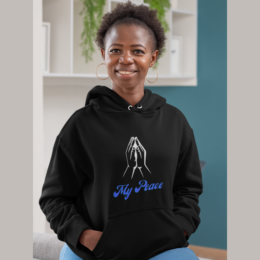 Praying Hands Design Hooded Sweatshirt Gift