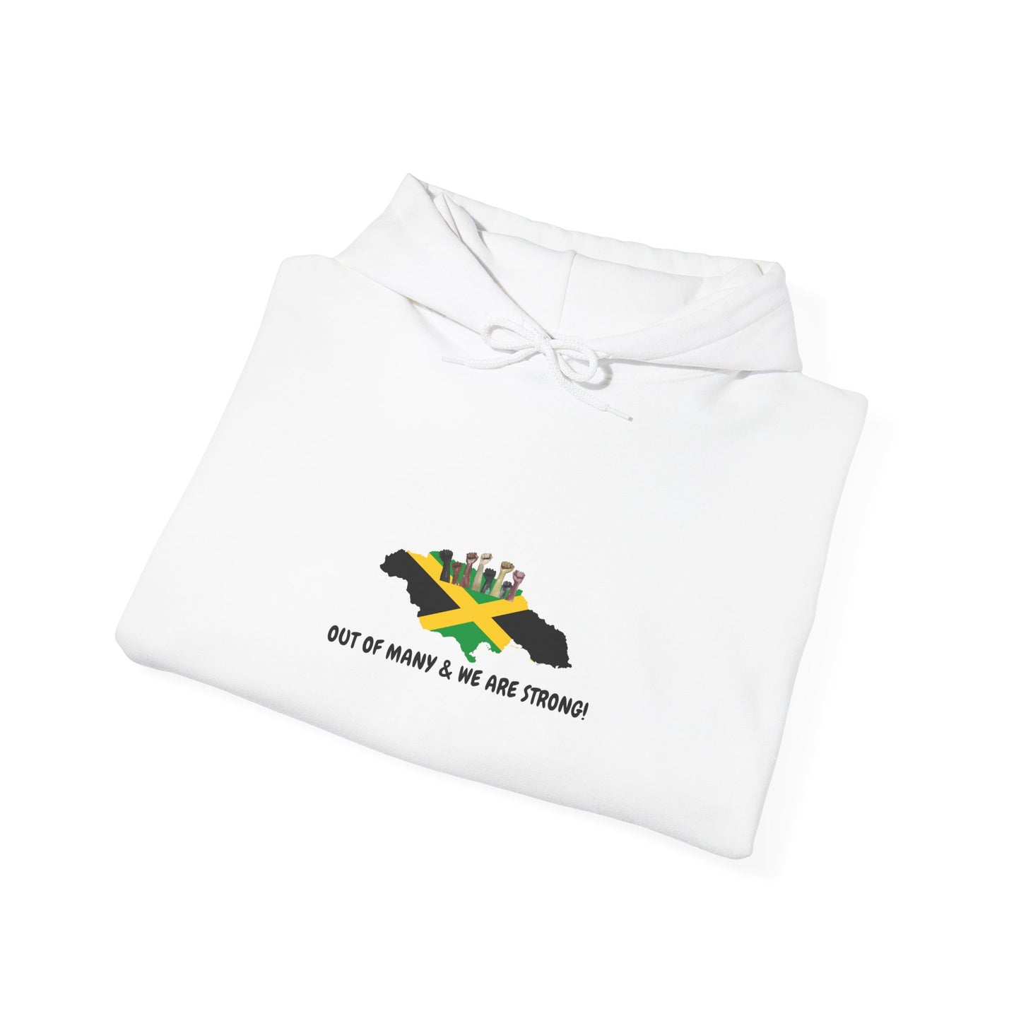 Jamaica Pride Hoodie – "Out of Many, We Are Strong"