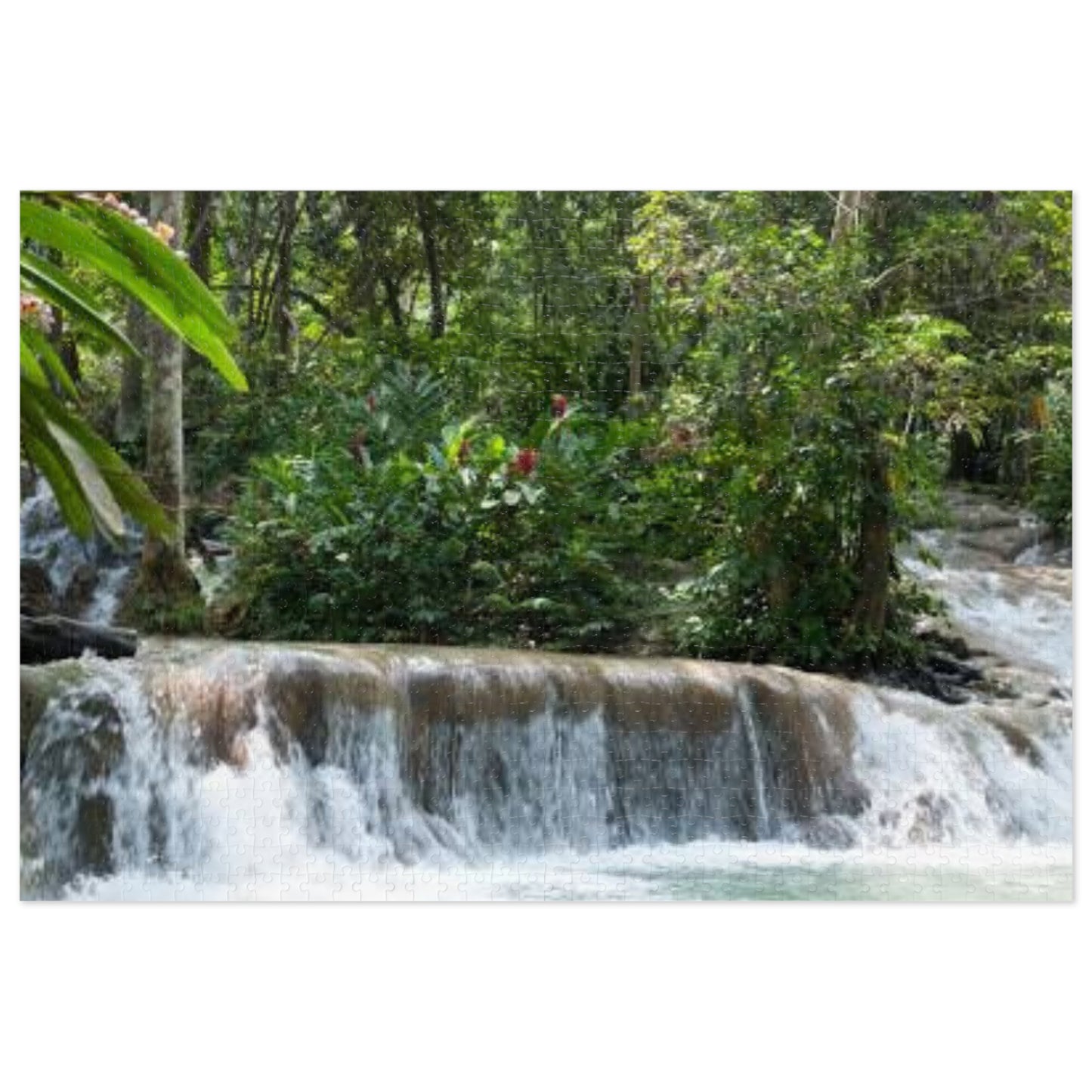 Caribbean Waterfall Jigsaw Puzzle