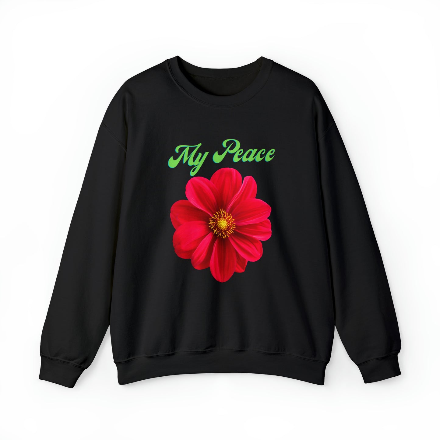 Red Flower design Statement sweatshirt Gift