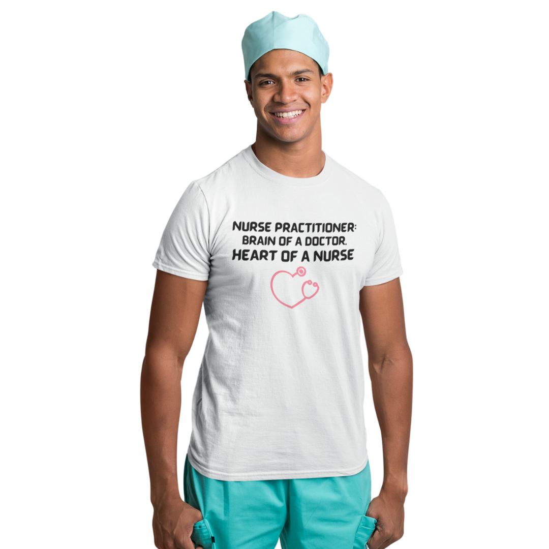 CREWNECK T SHIRT DESIGNED FOR NURSE PRACTITIONS