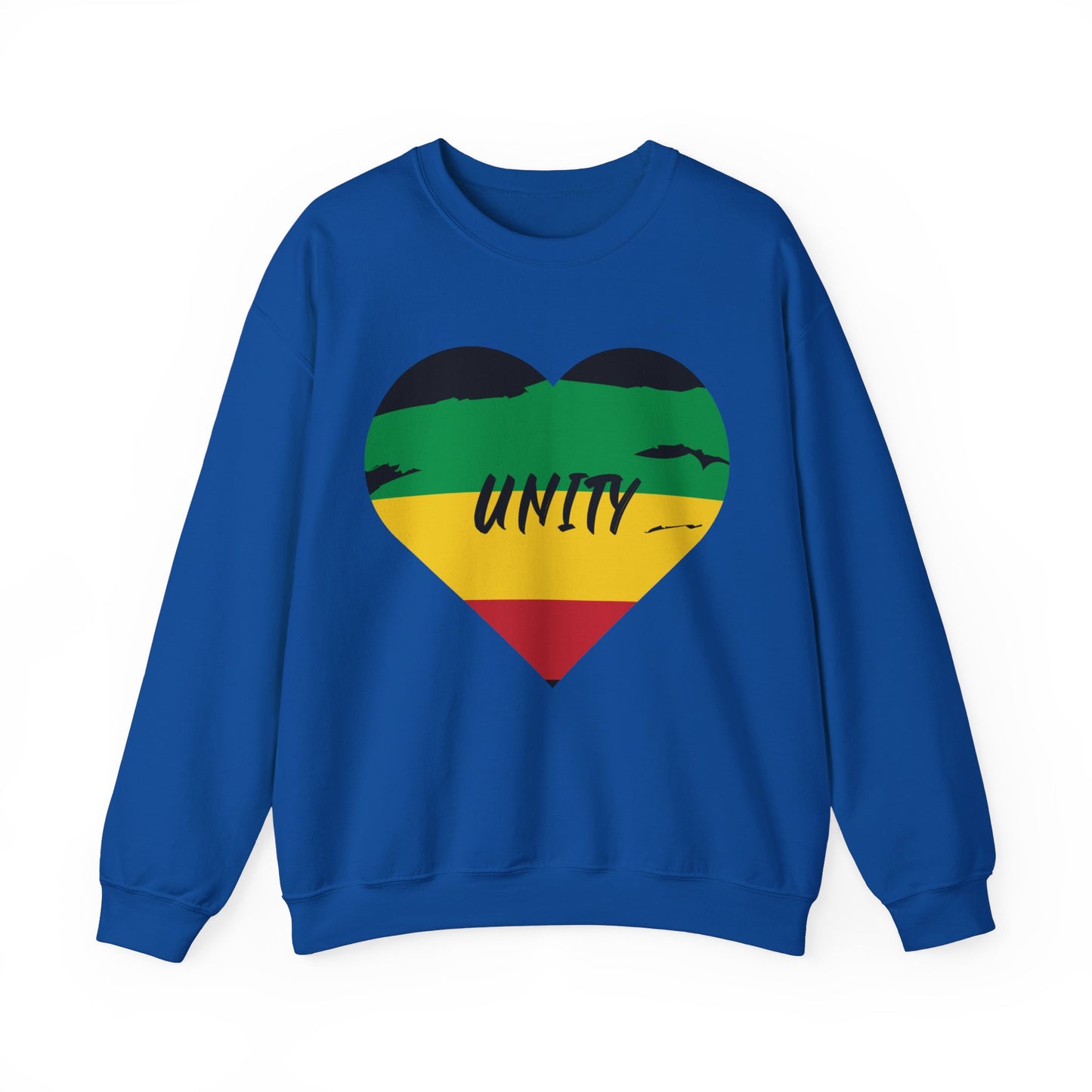 RASTAH UNITY HEART SWEATSHIRT